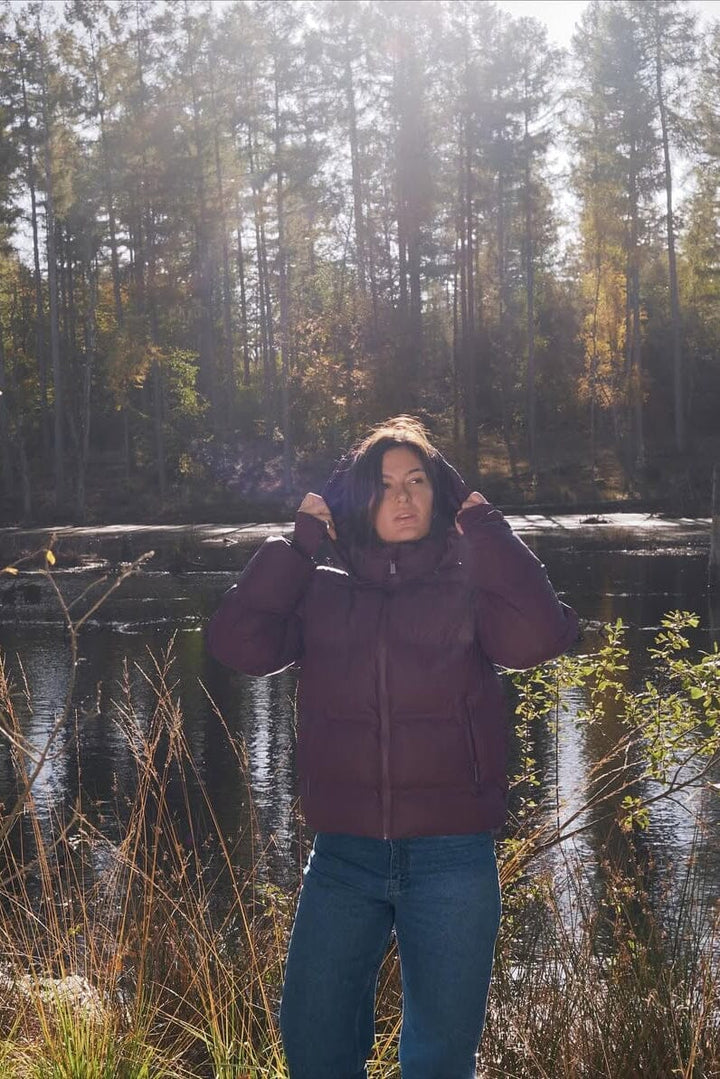 Neo Noir - Fox C Puffer Jacket 158082 - 162 - Bordeaux Jakker 