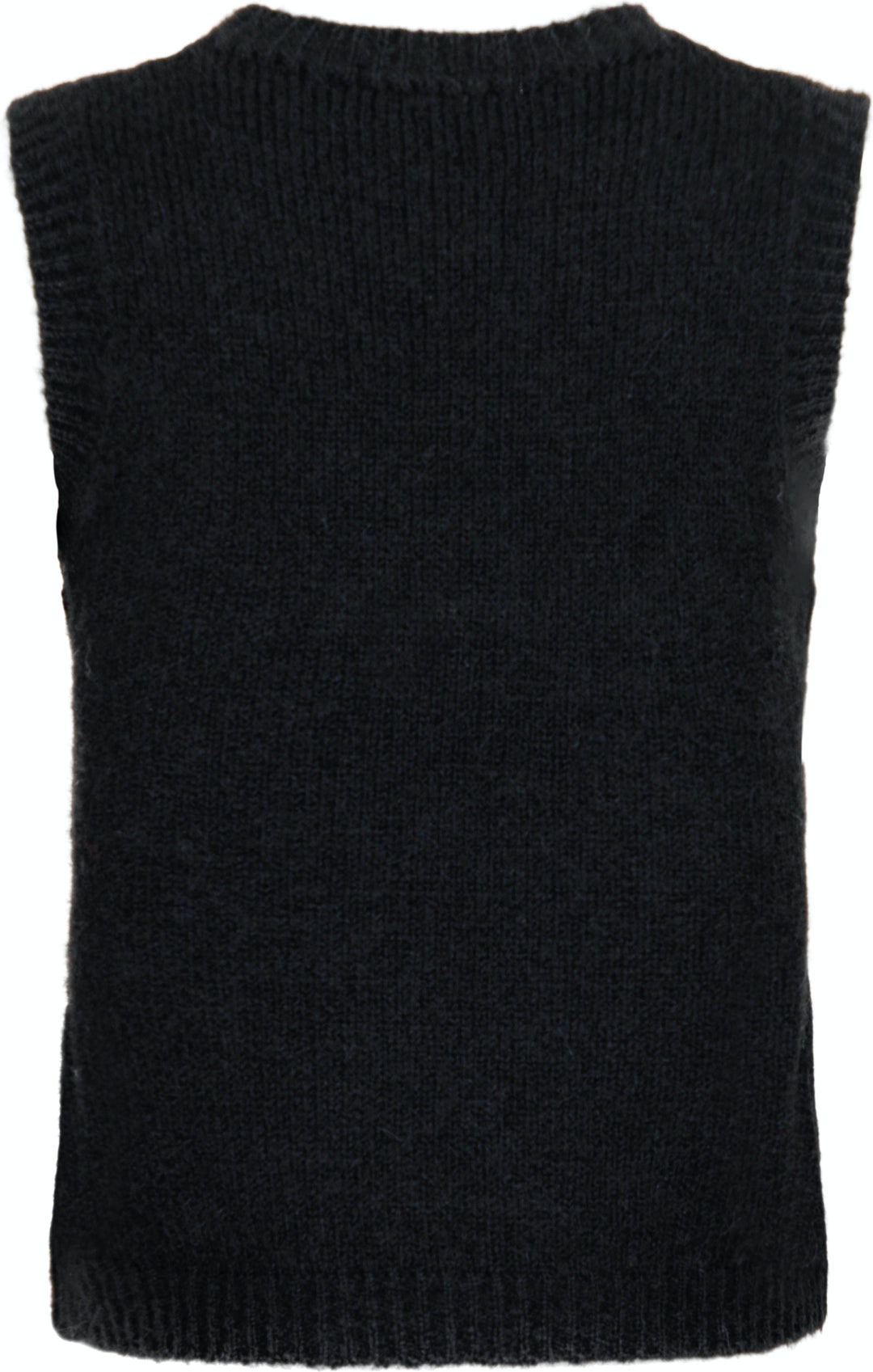 Neo Noir - Franko Soft Knit Waistcoat - Black