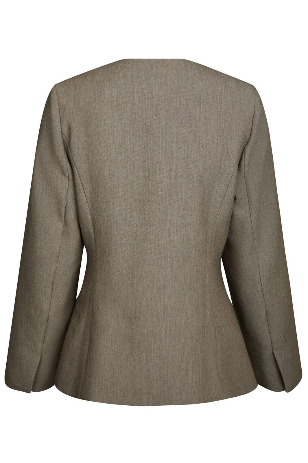 Neo Noir - Frillis Fitted Blazer 165996 - 125 - Dark Sand