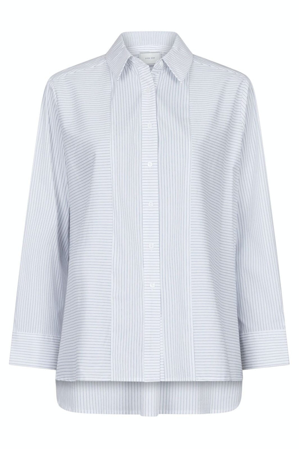 Neo Noir - Gili Stripe Shirt - White Skjorter 
