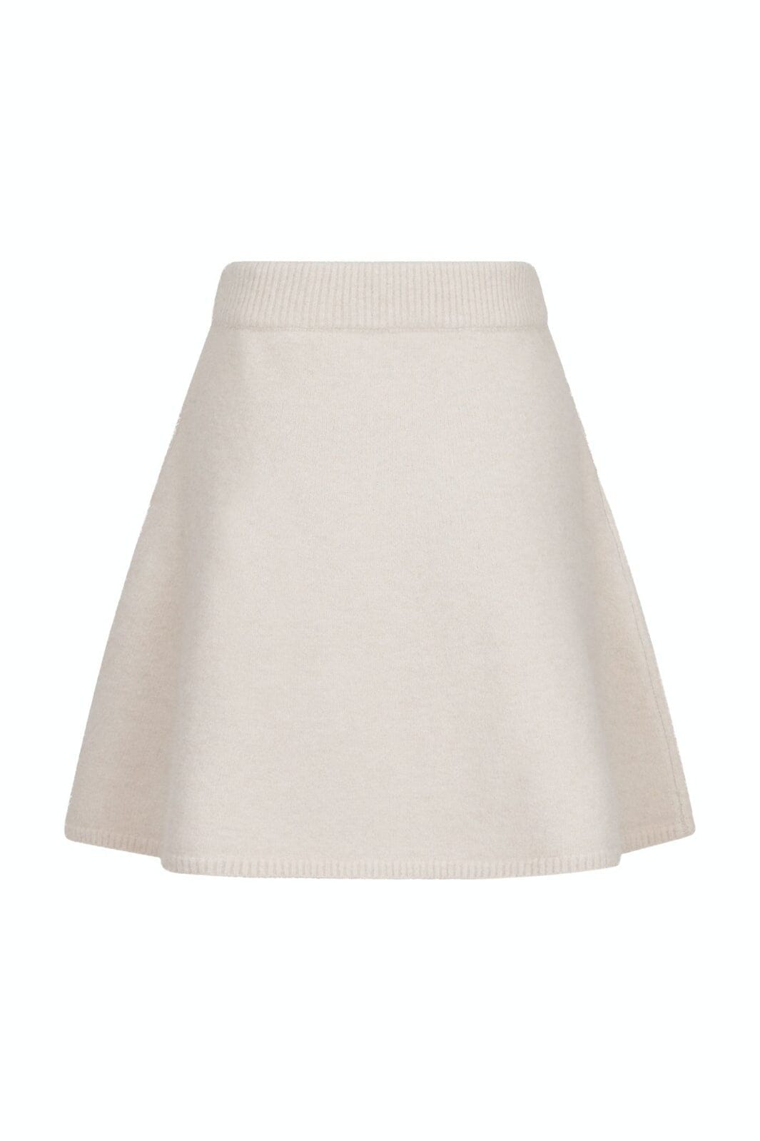 Neo Noir - Gisa Knit Skirt - Ivory Nederdele 