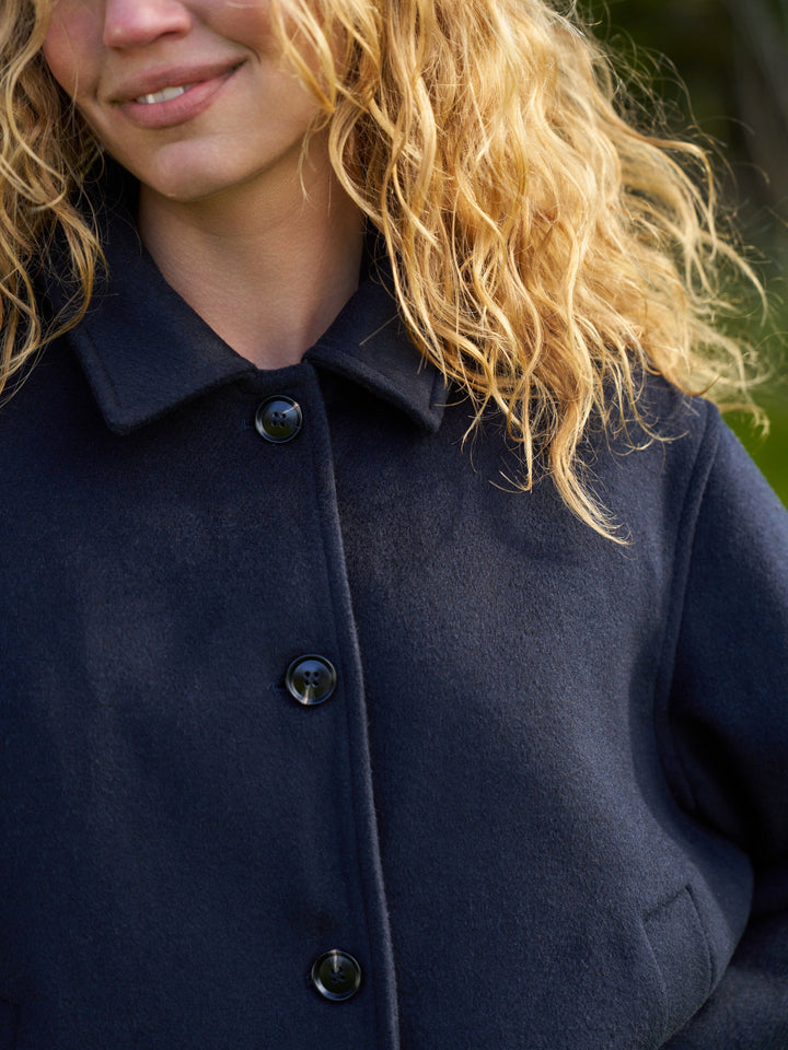 Neo Noir - Hamra Wool Jacket 162076 - 141 - Navy Jakker 