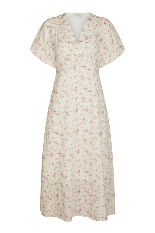 Neo Noir - Illana Print Dress 165994 - 630 - Dusty Rose