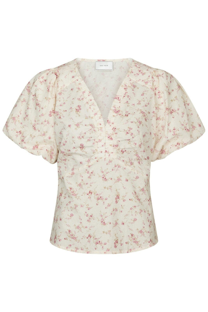 Neo Noir - Irina Print Blouse 165967 - 630 - Dusty Rose