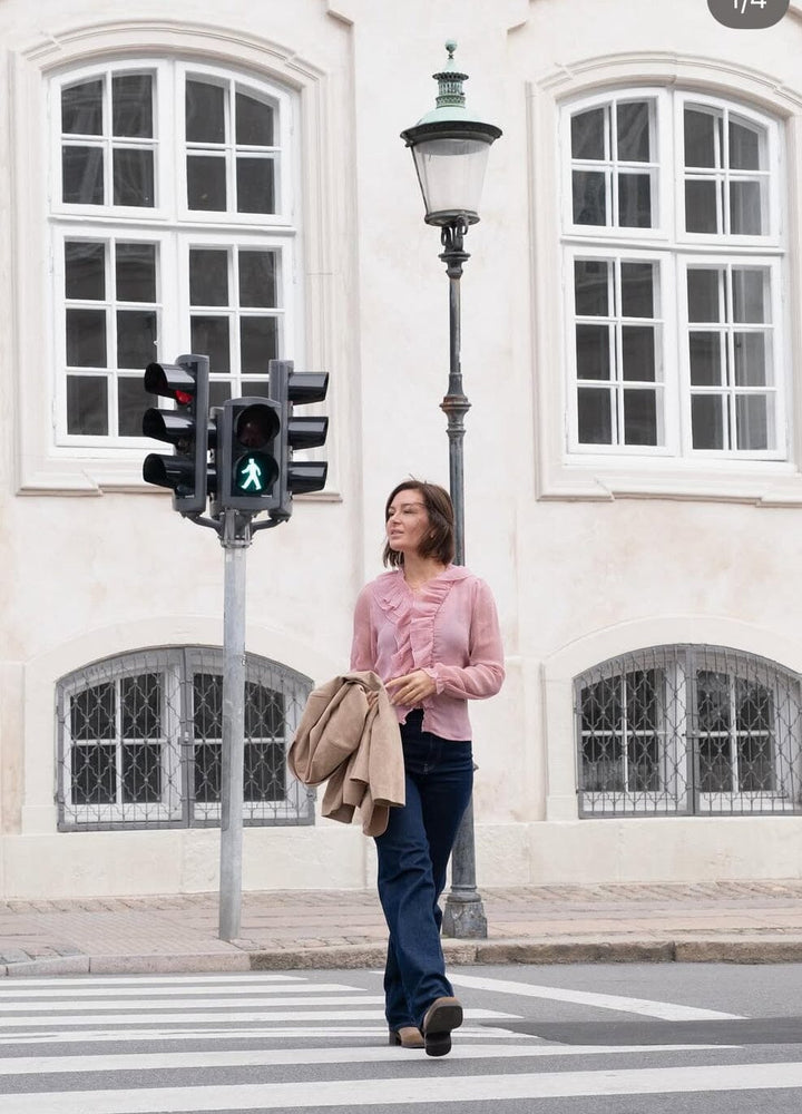 Neo Noir - Ivey Blouse 166659 - 823 - Evening Rose Bluser 