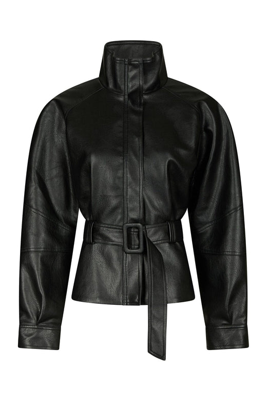 Neo Noir - Jaclyn Faux Leather Jacket 169833 - 100 - Black