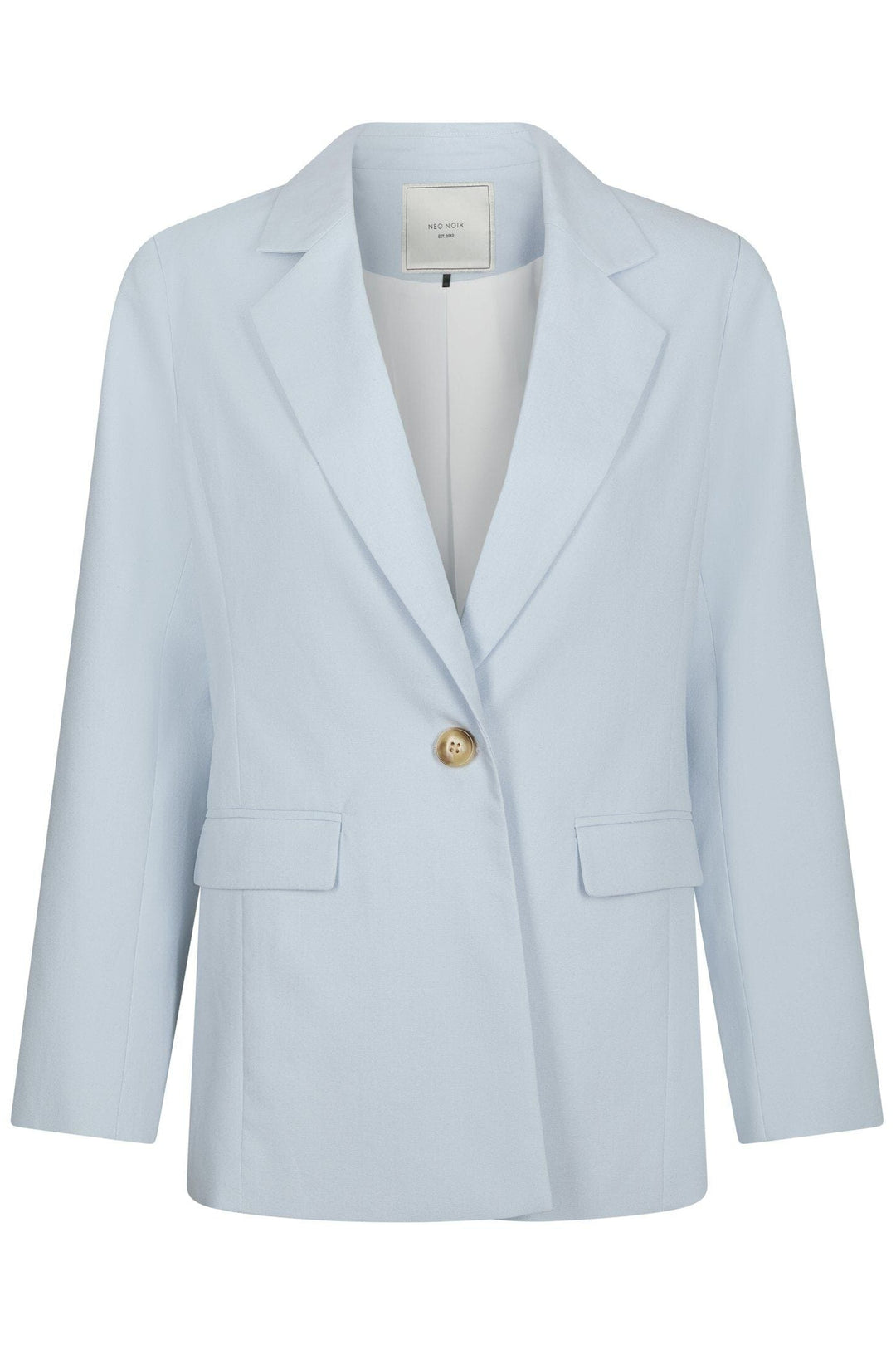 Neo Noir - Jarmon Linen Blazer 170165 - 145 - Light Blue Blazere 