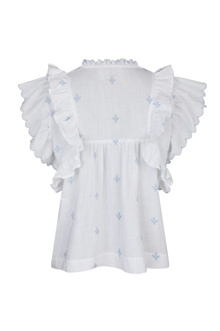 Neo Noir - Jayla Embroidery Top 165681 - 120 - White