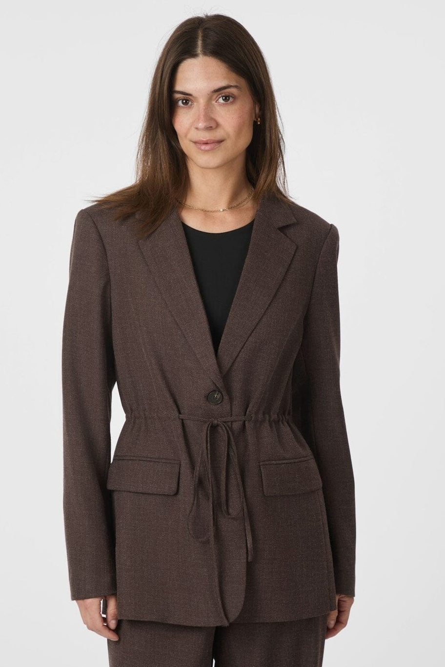 Neo Noir - Jemmie Melange Blazer 165068 - 205 - Brown Melange