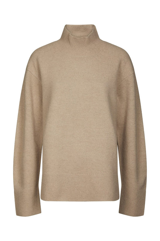 Neo Noir - Jen Knit Blouse 166991 - 189 - Warm Grey