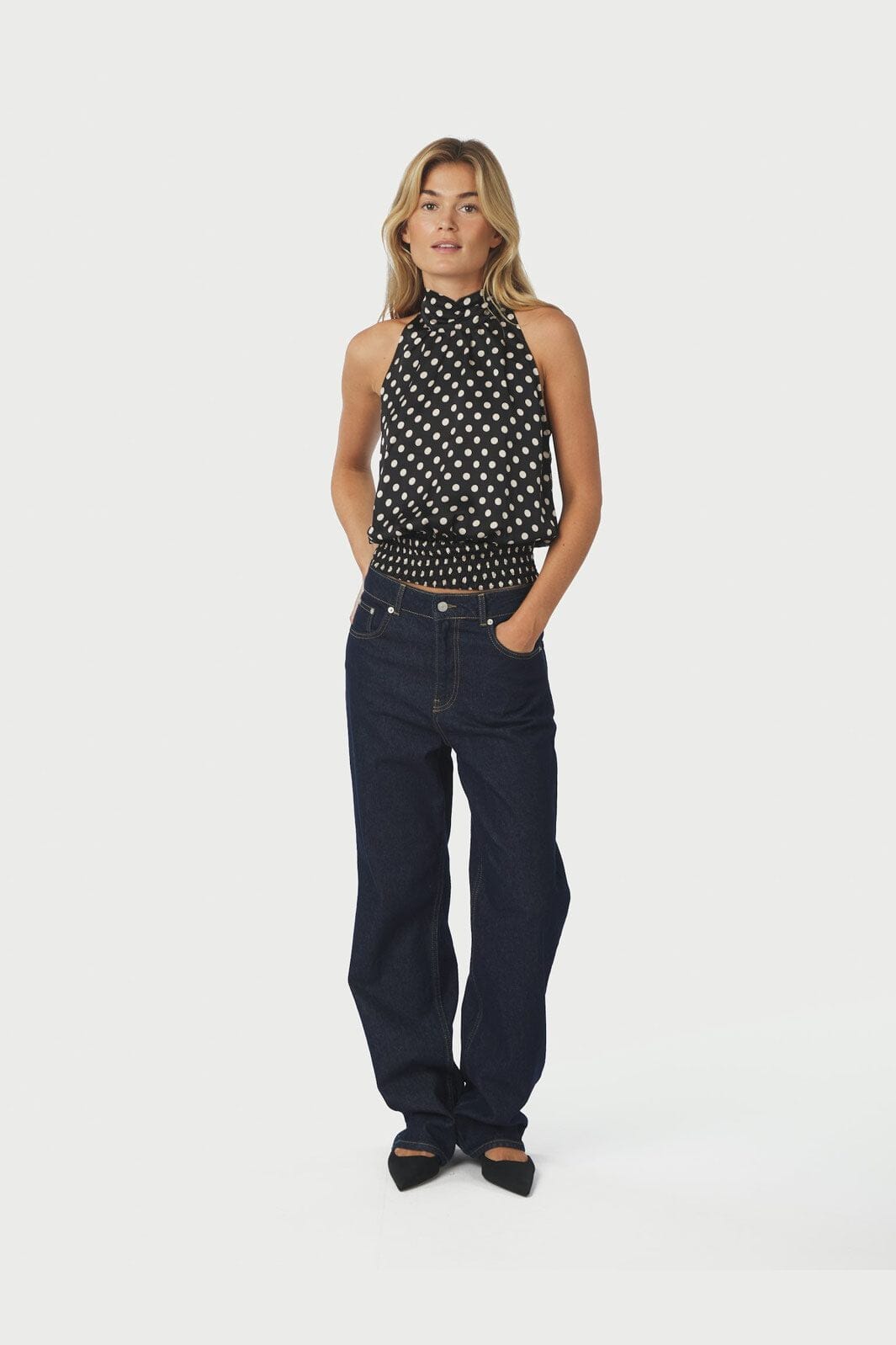 Neo Noir - Jos Dot Top 166034 - 100 - Black