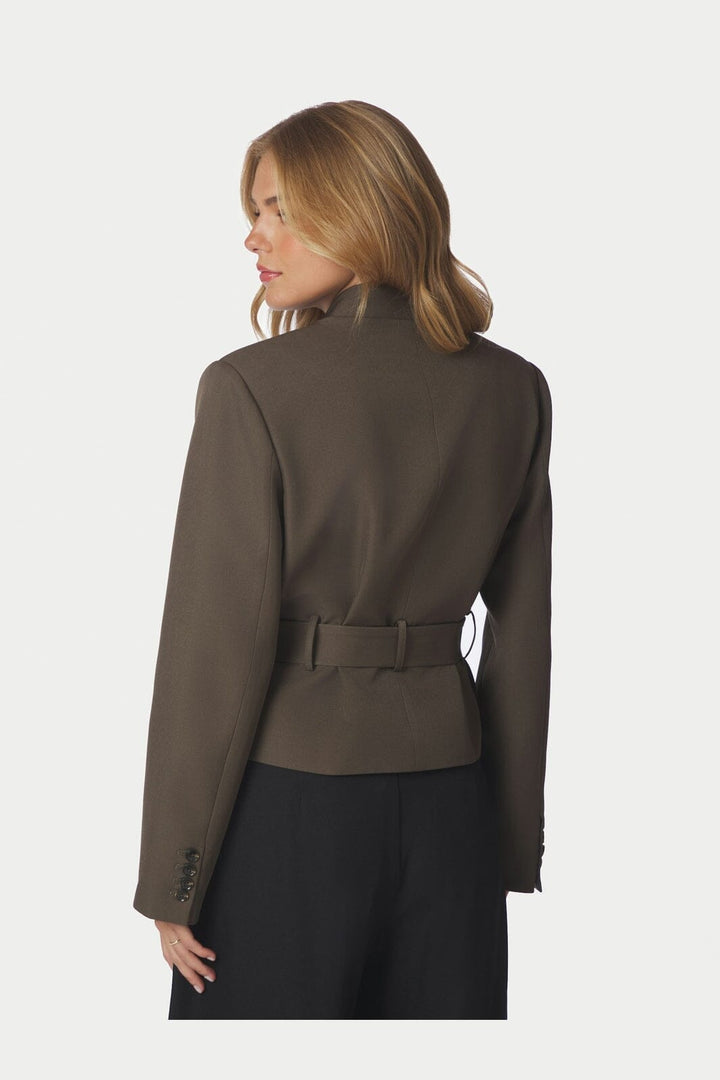 Neo Noir - Kailyn Structure Blazer 170264 - 306 - Dusty Brown