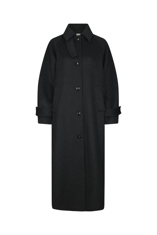 Neo Noir - Keaton Wool Coat 165499 - 136 - Antracit Melange