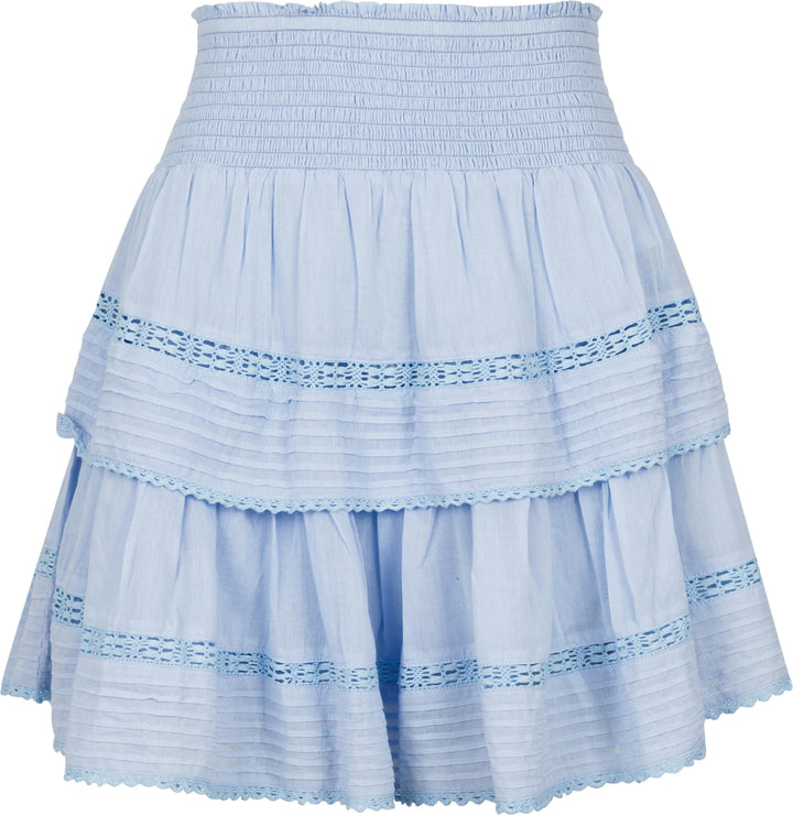 Neo Noir - Kenia S Voile Skirt - Light Blue