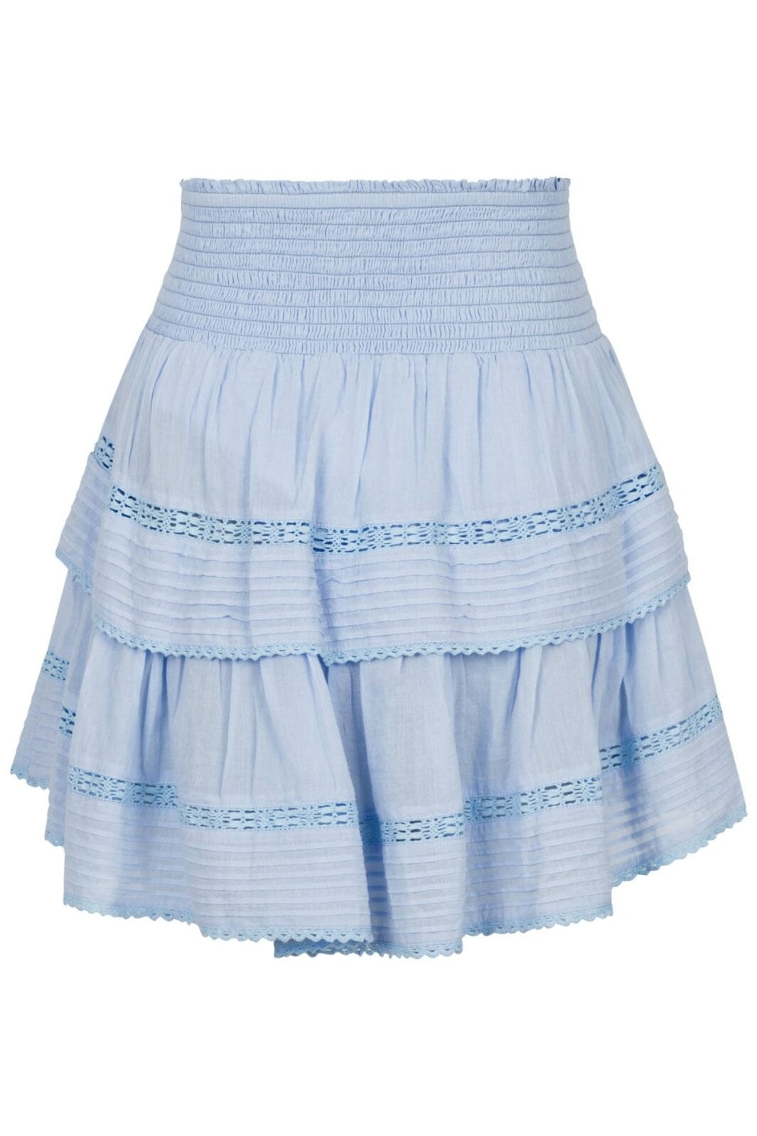 Neo Noir - Kenia S Voile Skirt - Light Blue Nederdele 