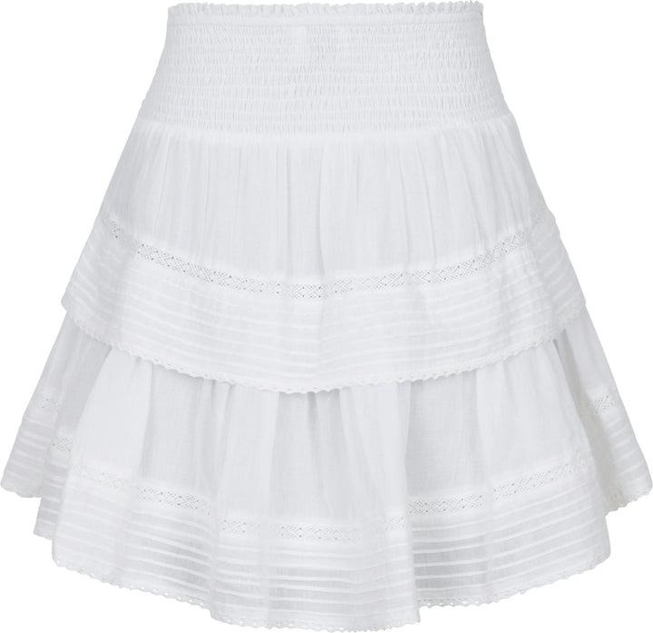 Neo Noir - Kenia S Voile Skirt - White