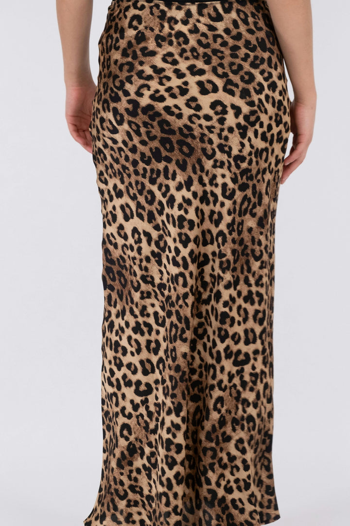 Neo Noir - Lola Leo Long Skirt - Leopard
