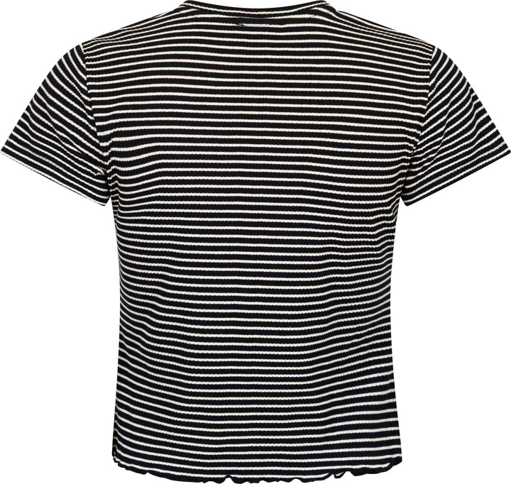 Neo Noir - Lonnie Stripe Tee - Black