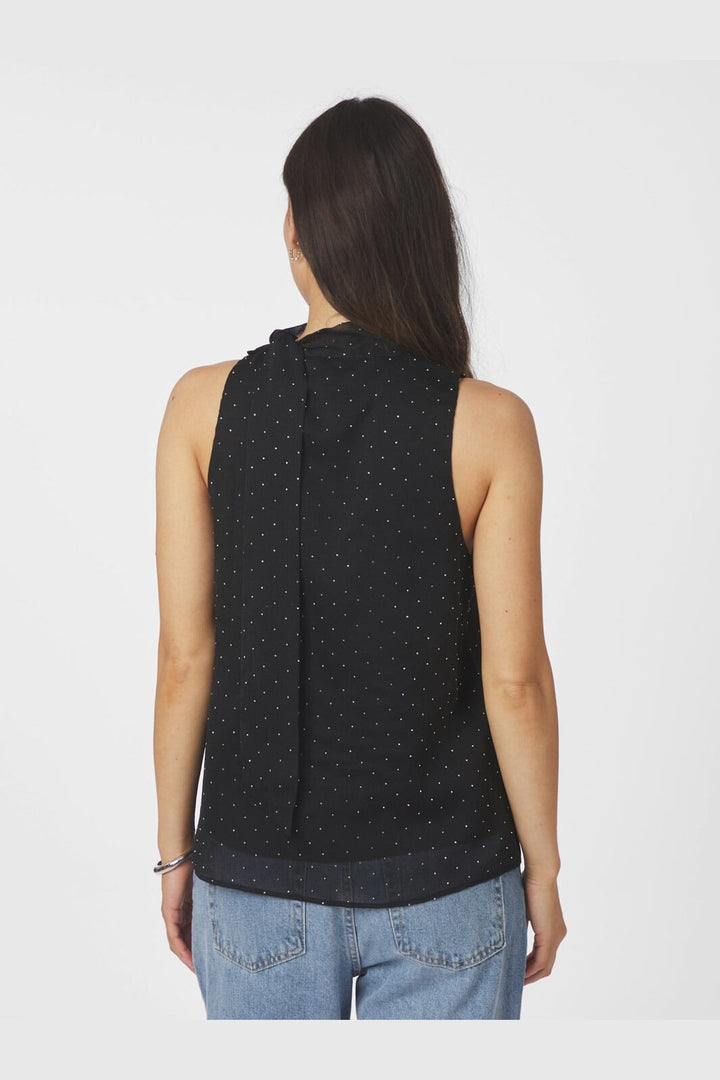 Neo Noir - Lorelei Bedazzled Top 166983 - 100 - Black