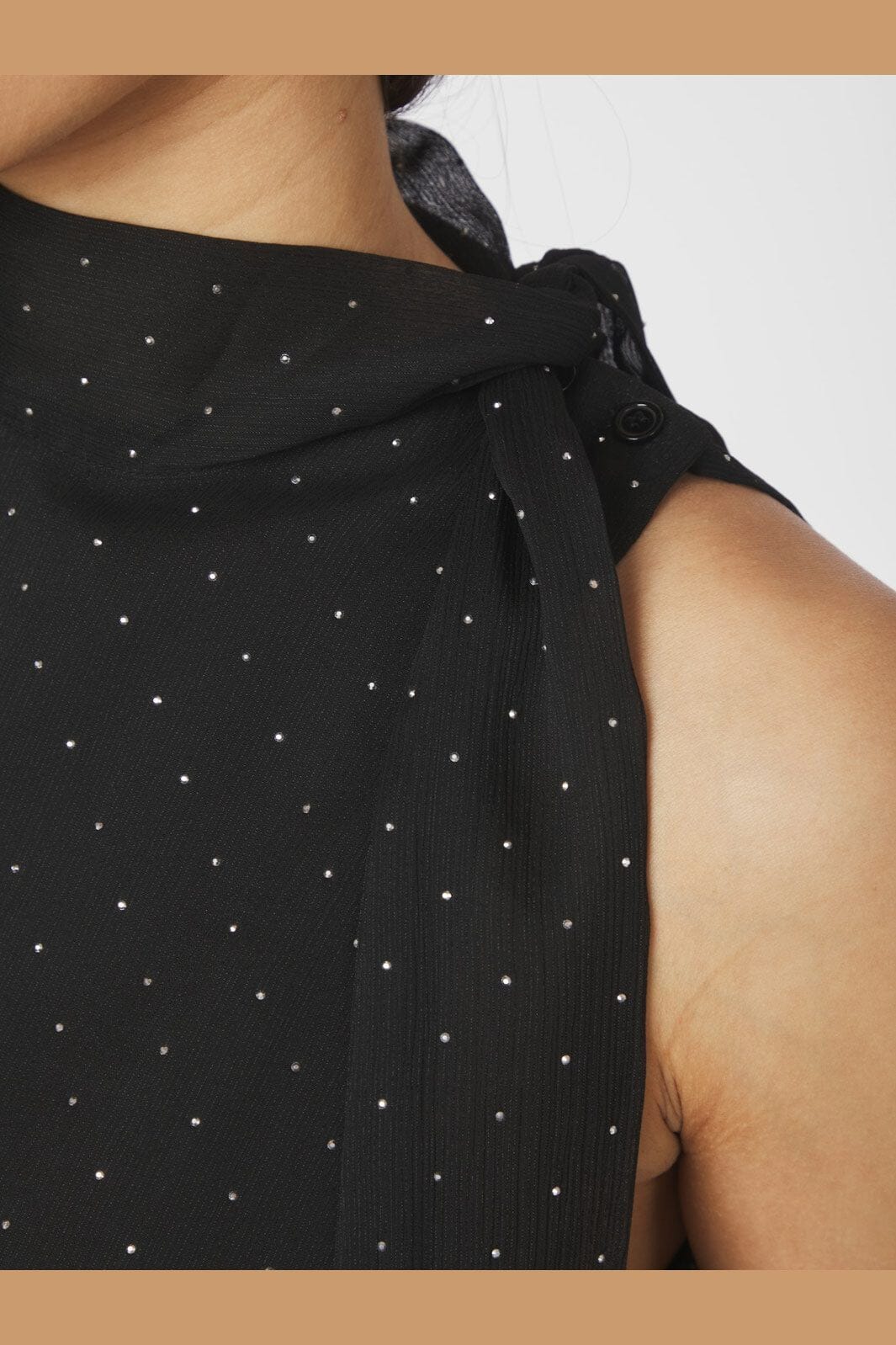 Neo Noir - Lorelei Bedazzled Top 166983 - 100 - Black