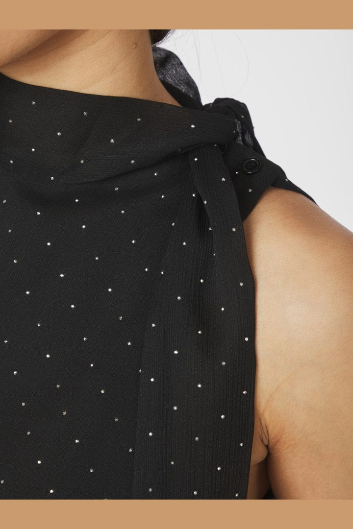 Neo Noir - Lorelei Bedazzled Top 166983 - 100 - Black