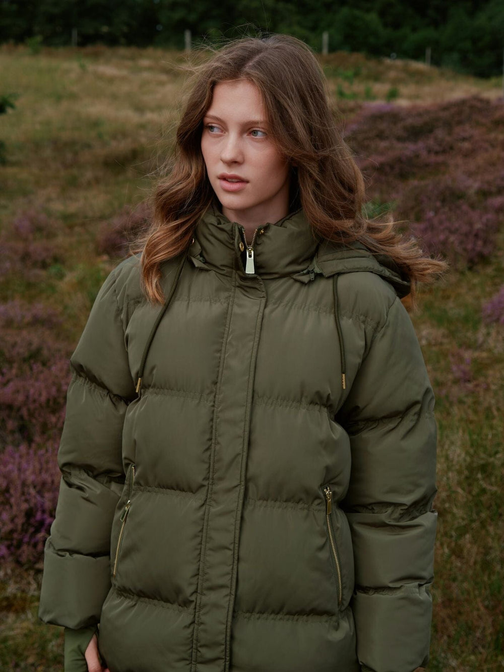Neo Noir - Lucette Puffer Jacket 164885 - 605 - Olive Jakker 