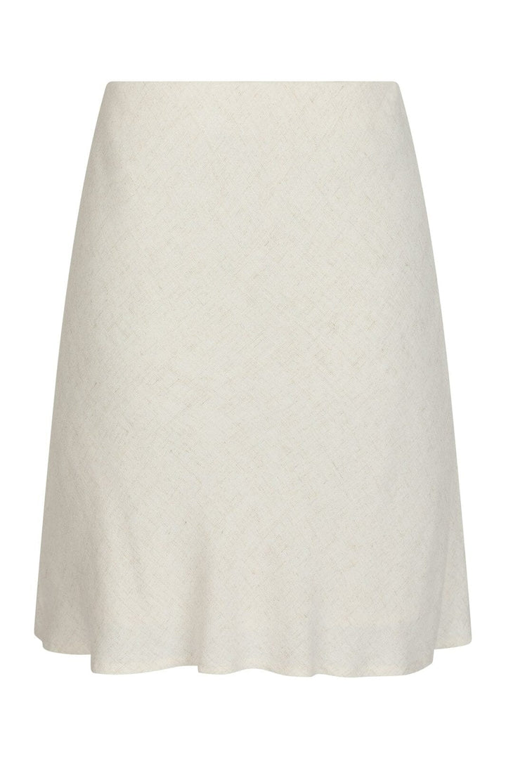 Neo Noir - Lunna Linen Skirt 164827 - 815 - Natural