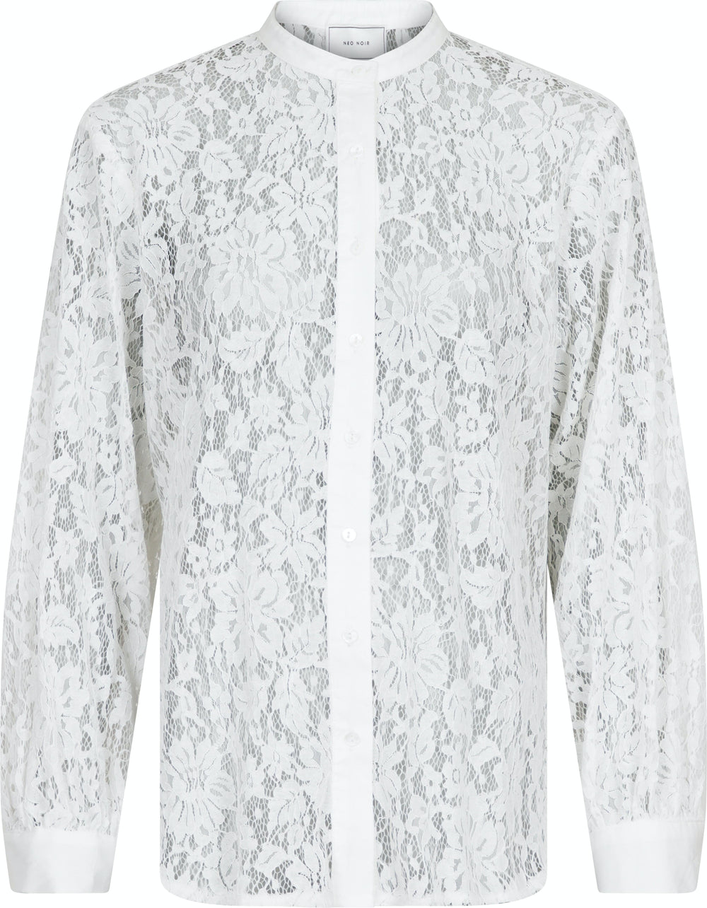 Neo Noir - Mae Lace Shirt - White