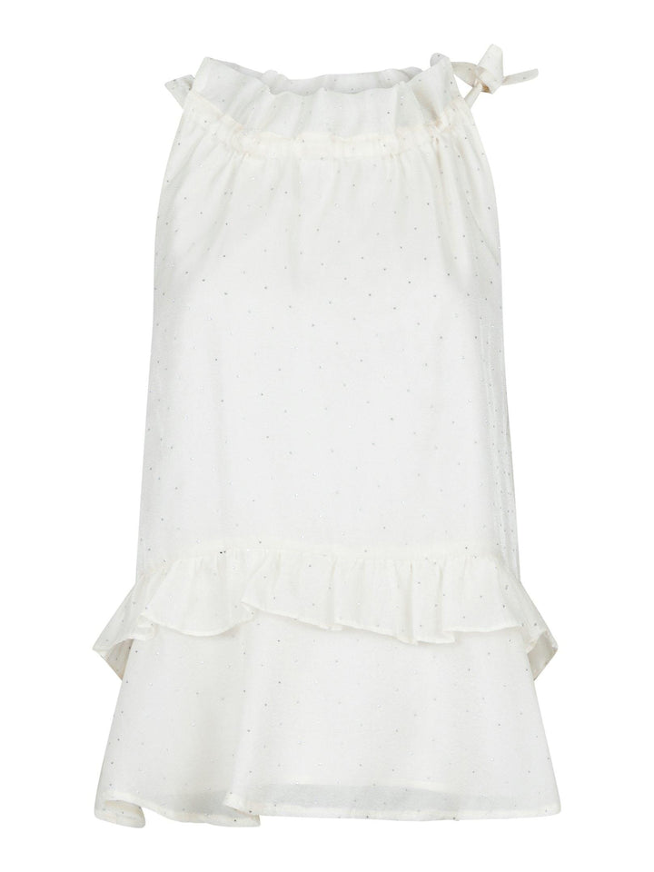 Neo Noir - Margy Bedazzled Top - Creme Toppe 