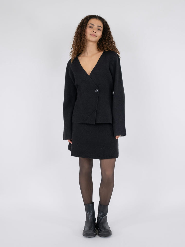 Neo Noir - Marie Louise Knit Cardigan - Black