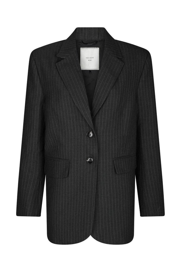Neo Noir - Marielle Button Back Blazer 165664 - 132 - Antracit