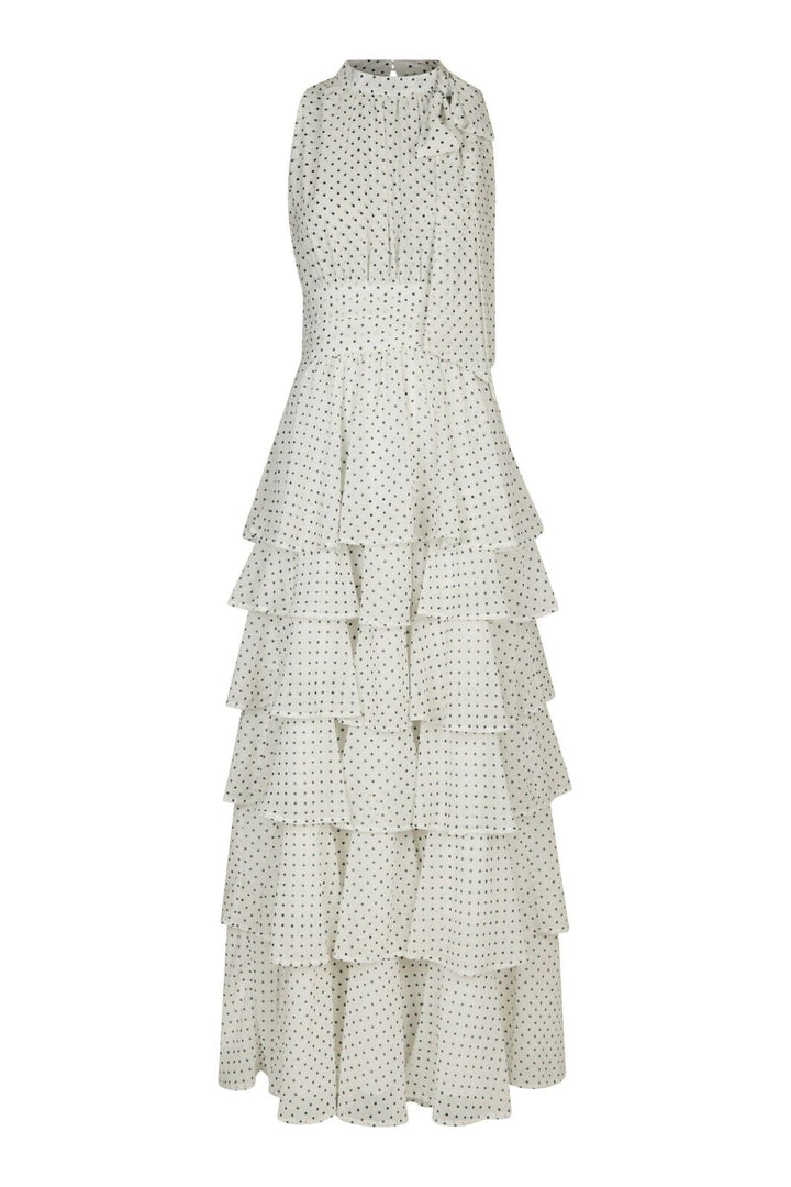Neo Noir - Marli Dot Dress 166104 - 120 - White