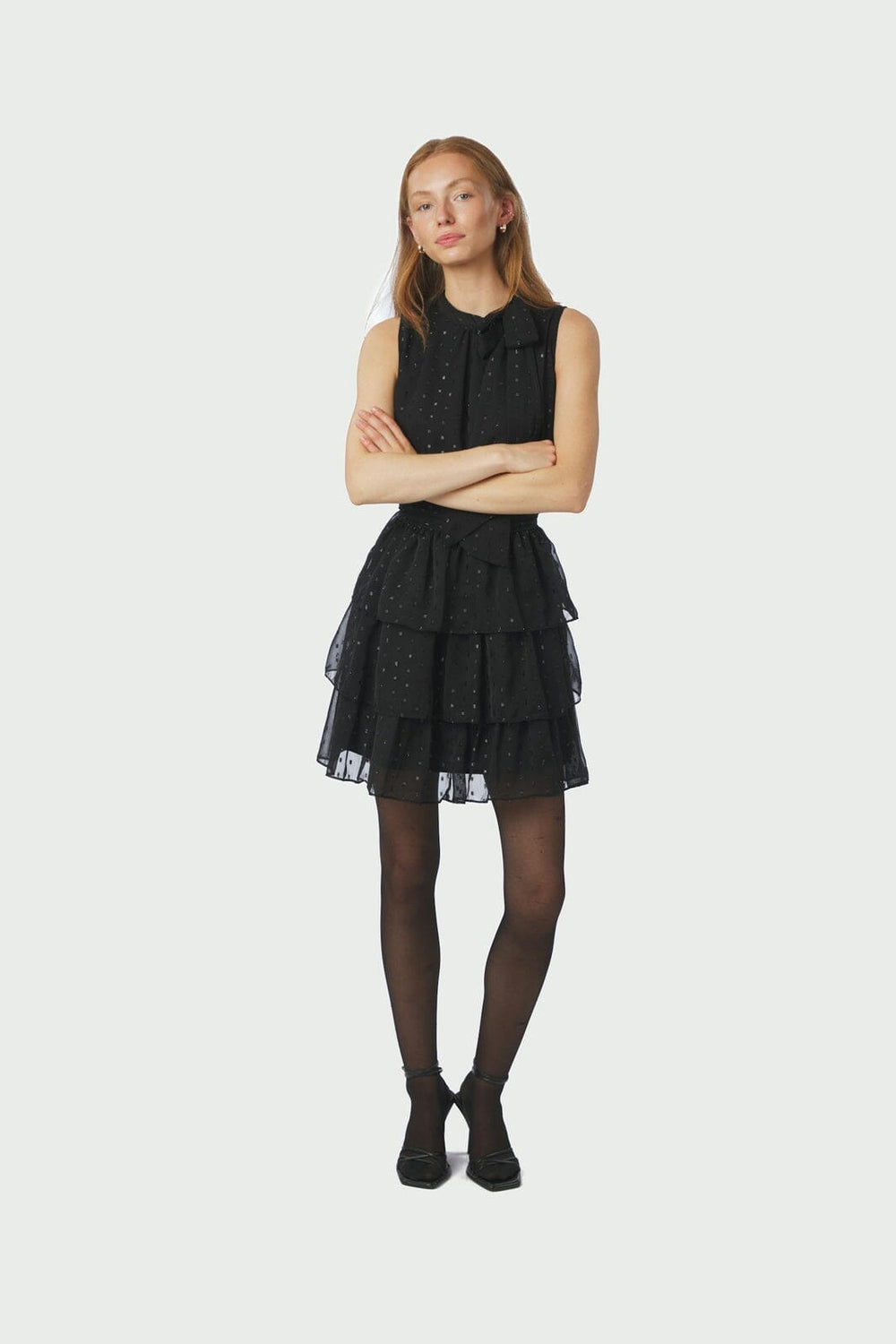 Neo Noir - May Glitz Dress 167040 - 100 - Black