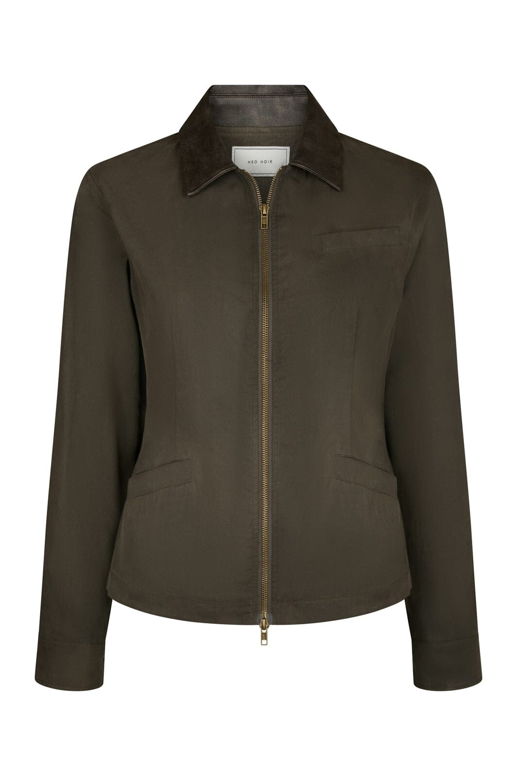 Neo Noir - Mexa Coated Jacket 166193 - 157 - Dusty Army