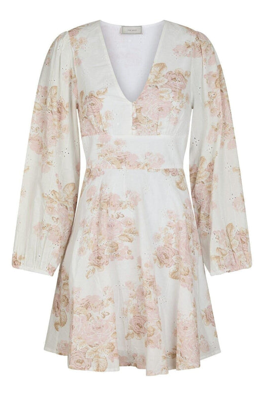 Neo Noir - Milly Emb Rose Dress 165099 - 630 - Dusty Rose