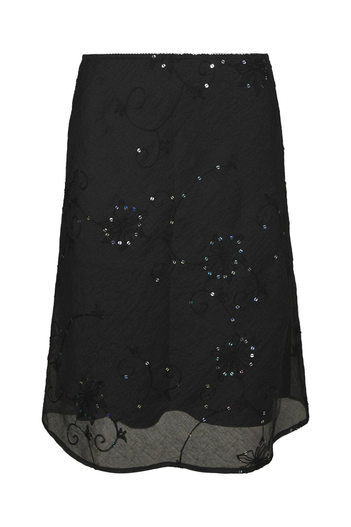 Neo Noir - Mindie Deco Skirt 170778 - 100 - Black