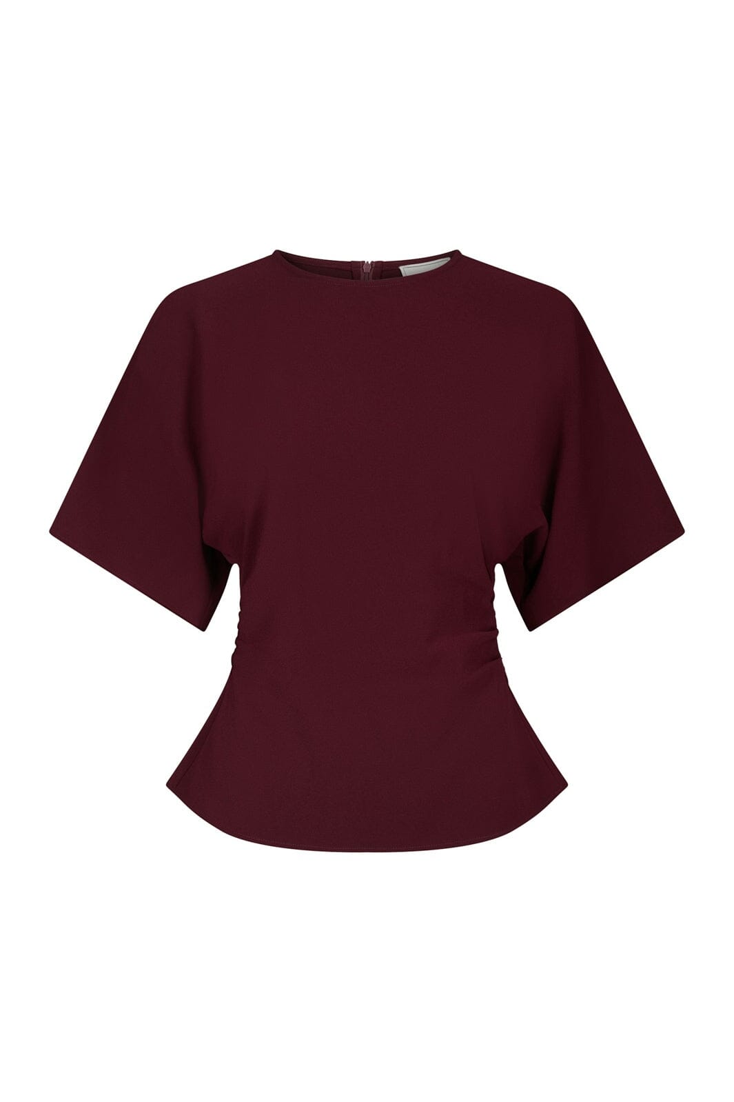 Neo Noir - Miriel Drape Blouse 170119 - 182 - Plum