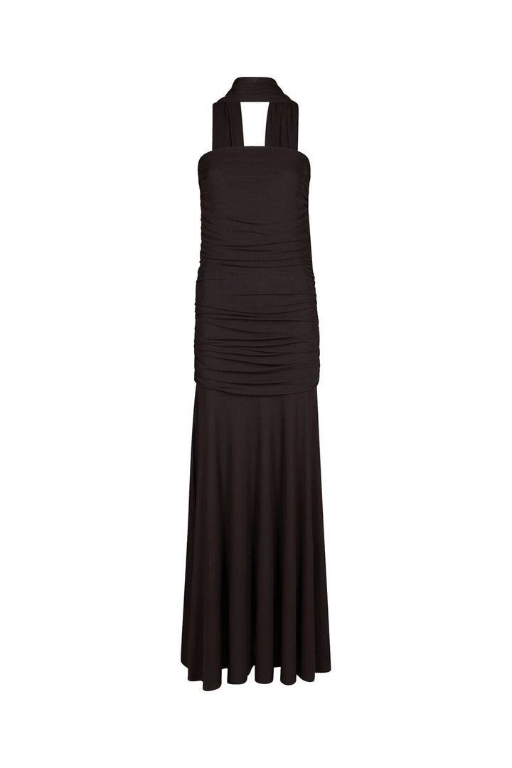 Neo Noir - Misi Mesh Dress 168437 - 210 - Brown