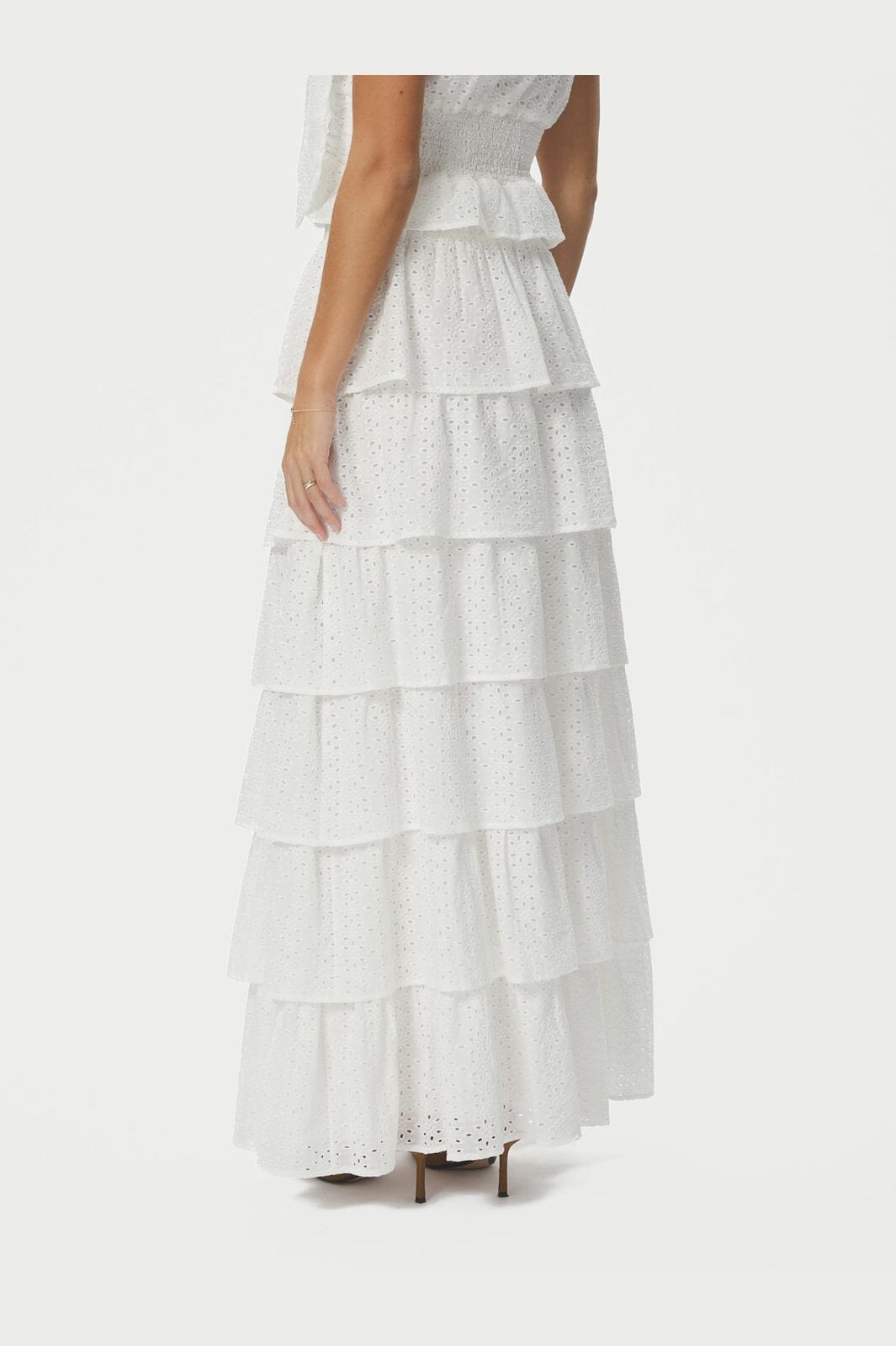 Neo Noir - Morris Emb Skirt 167911 - 121 - Off White