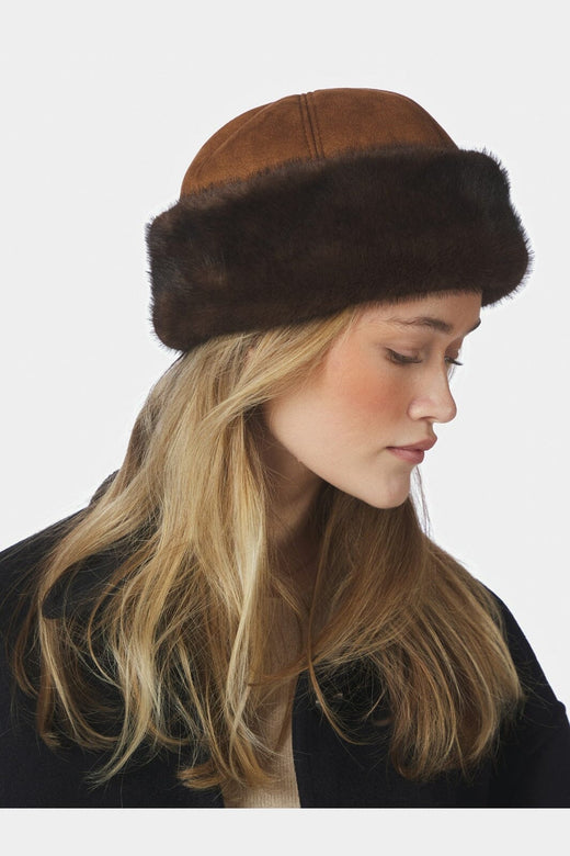 Neo Noir - Nappi Faux Fur Hat 169430 - 210 - Brown