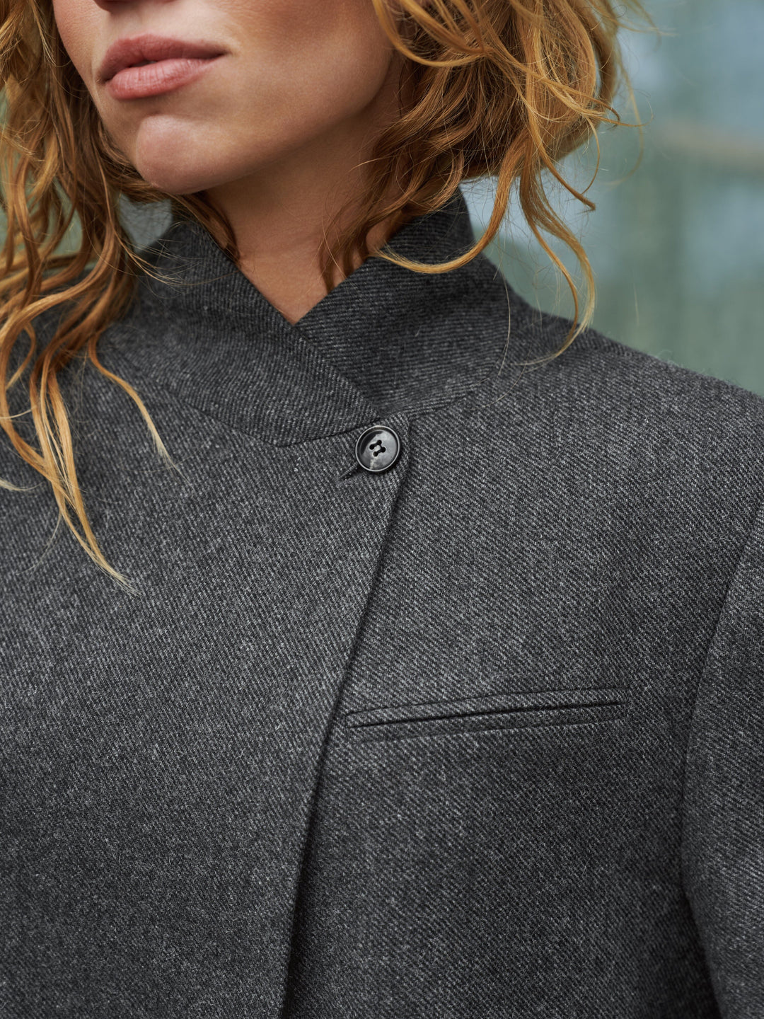 Neo Noir - Nerine Structure Twill Blazer 168580 - 132 - Antracit Jakker 