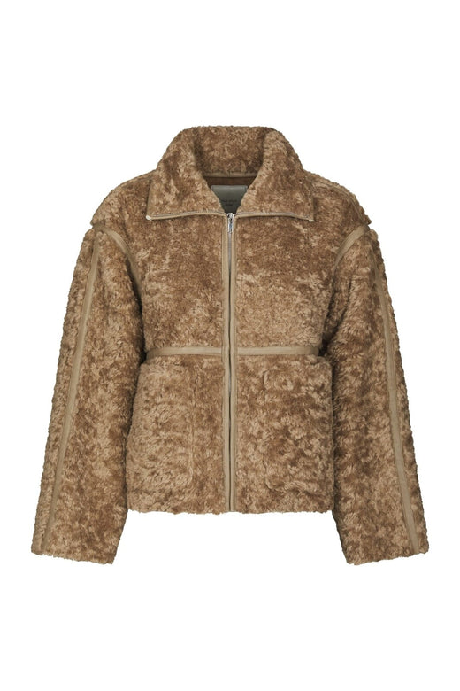 Neo Noir - Nida Faux Fur Jacket 168299 - 214 - Taupe
