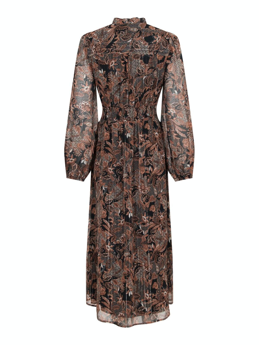 Neo Noir - Nimes Forest Field Dress - Copper Brown Kjoler 