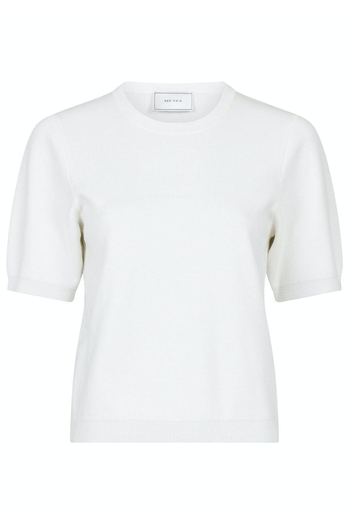 Neo Noir - Nimmo Knit Tee - Off White T-shirts 