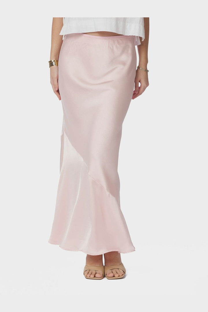 Neo Noir - Ninad Heavy Sateen Skirt 168523 - 754 - Light Pink