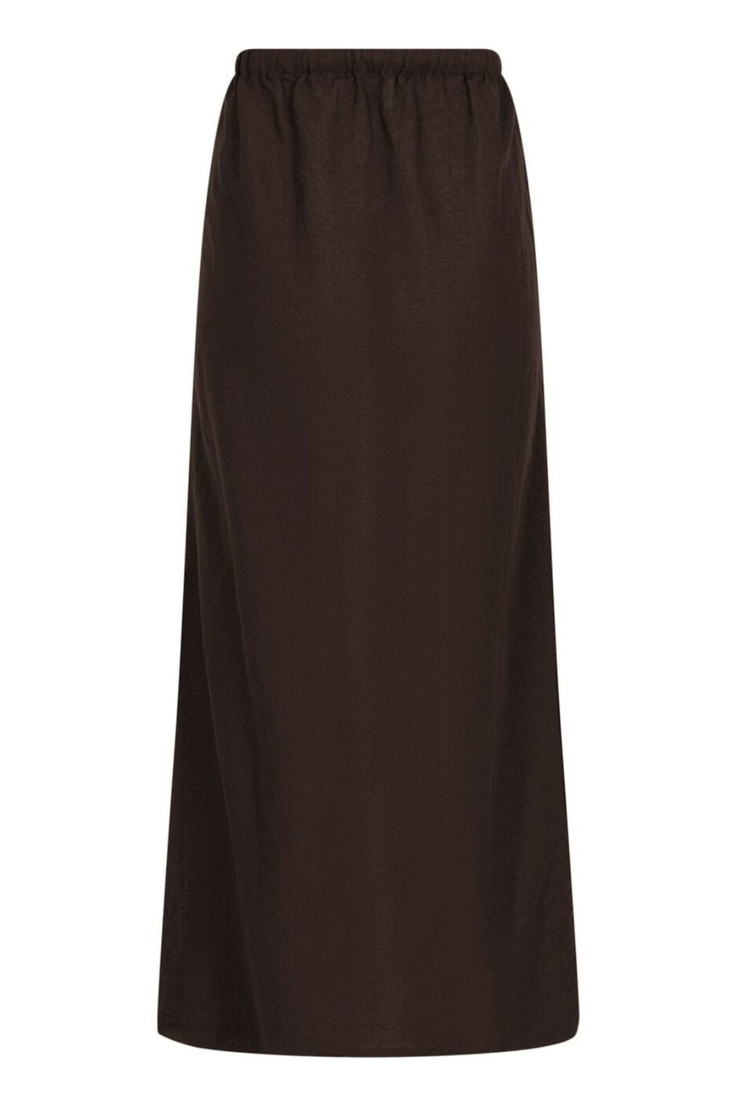 Neo Noir - Noa Linen Skirt 159936 - 676 - Dark Brown