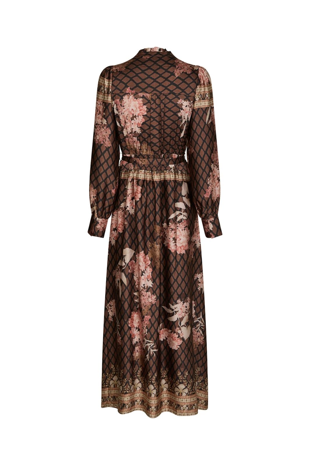 Neo Noir - Nova Botanical Border Dress 167258 - 100 - Black