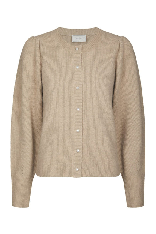 Neo Noir - Nuna Knit Cardigan 162242 - 189 - Warm Grey