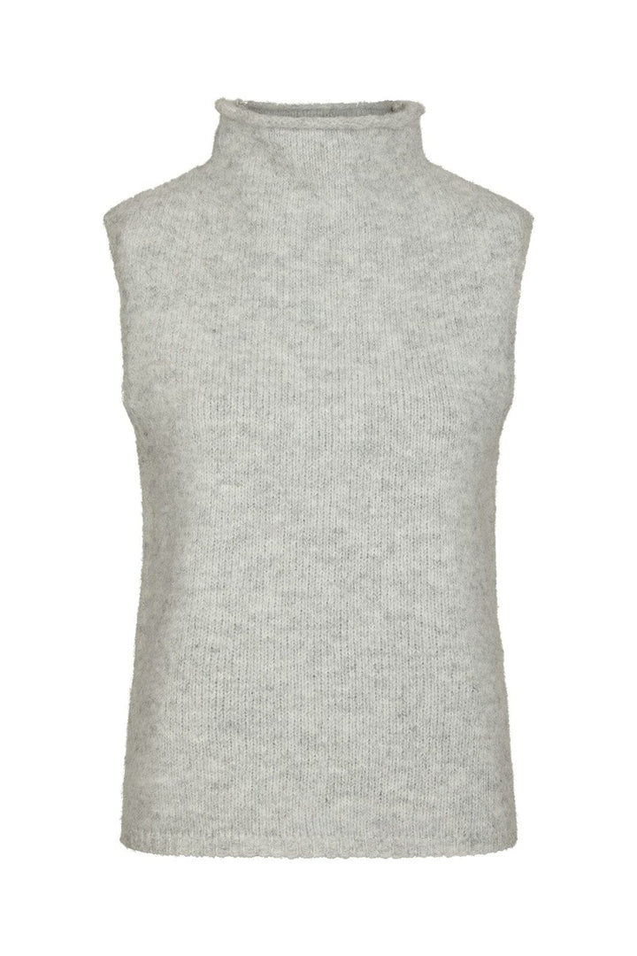 Neo Noir - Odelia Knit Top 161753 - 131 - Light Grey