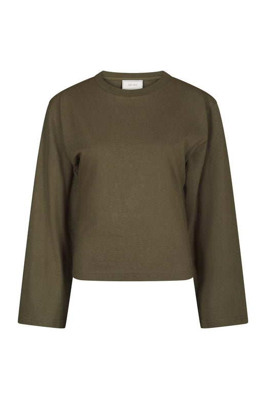 Neo Noir - Paska Boxy Long Tee 165973 - 151 - Army